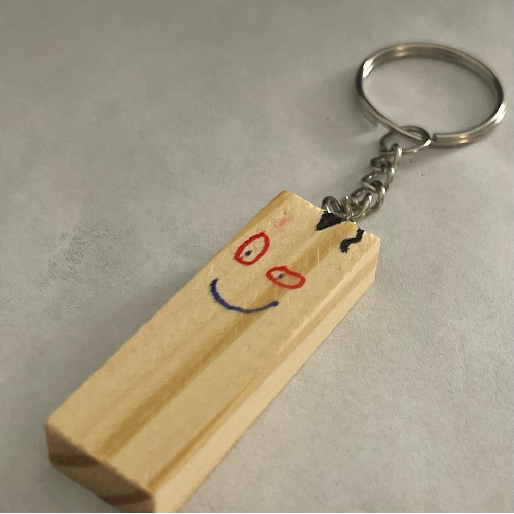 Plank keychain Ed,Edd,Eddy show Johnnys Plank miniature keychain Cartoon Network